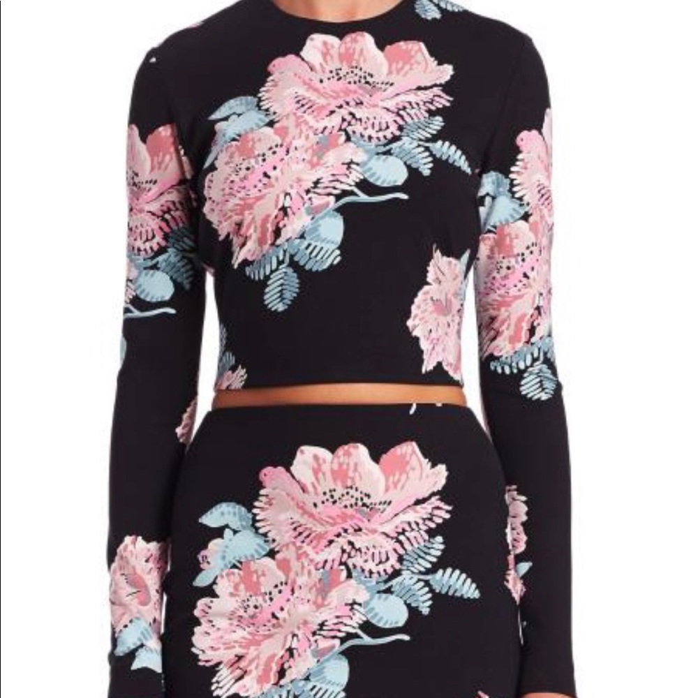 NWT Elizabeth & James crop top